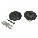 Kingston Brass Lift & Turn Tub Drain Kit, Oil Rubbed Bronze