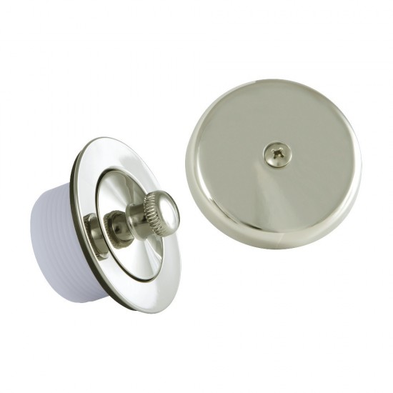 Kingston Brass Lift & Turn Tub Drain Kit, Polished Nickel