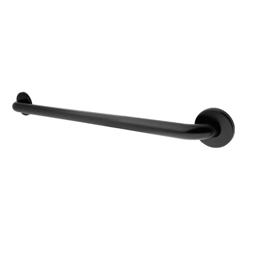 Kingston Brass Americana 30" Decorative Grab Bar, Black