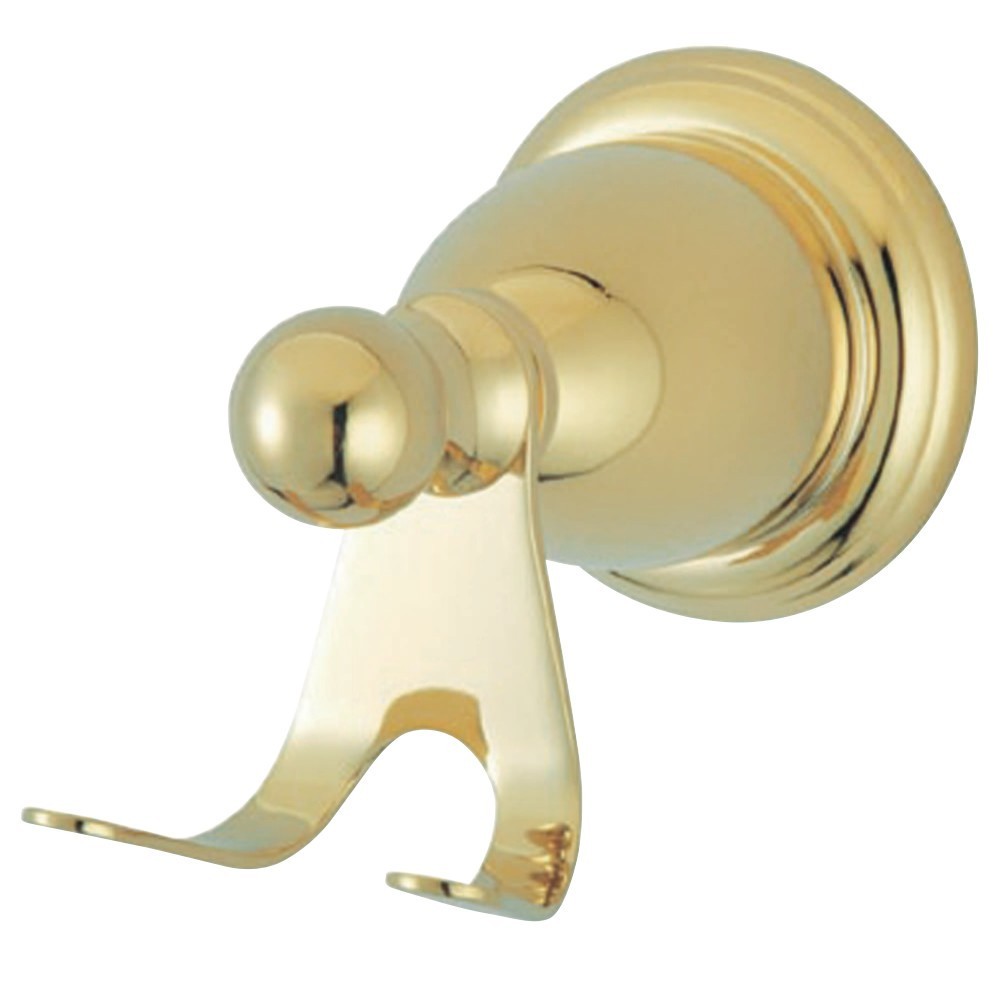 Kingston Brass Heritage Robe Hook, Polished Brass