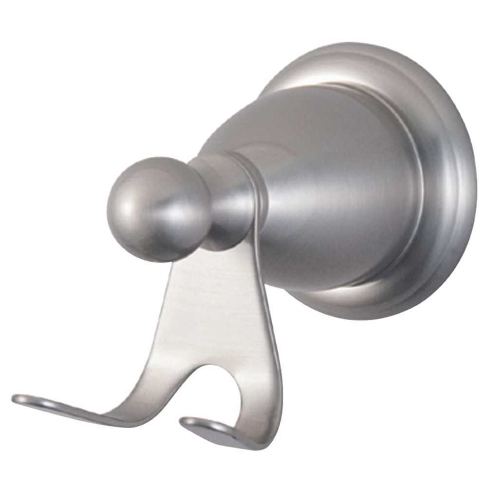 Kingston Brass Heritage Robe Hook, Brushed Nickel