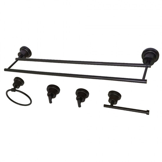 Kingston Brass Concord 5-Piece Bathroom Accessory Set, Oil Rubbed Bronze