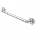 Kingston Brass Laurel 18-Inch X 1-1/4-Inch OD Decorative Grab Bar, Polished Nickel