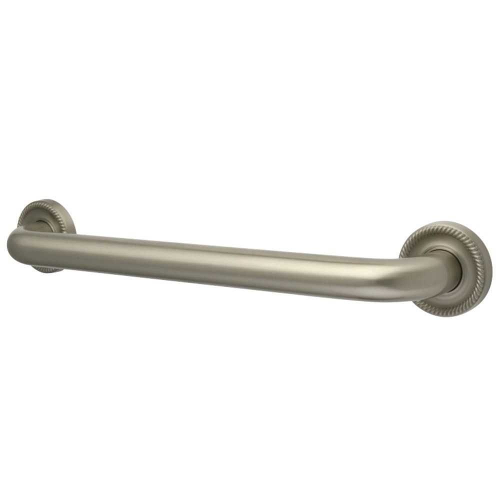 Kingston Brass Camelon 18" Grab Bar, Brushed Nickel