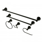 Kingston Brass Mesa Verde 5-Piece Bathroom Accessory Set, Oil Rubbed Bronze