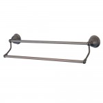 Kingston Brass Restoration 18" Dual Towel Bar, Oil Rubbed Bronze