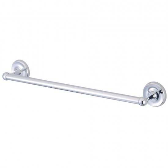 Kingston Brass Classic 24-Inch Towel Bar, Polished Chrome