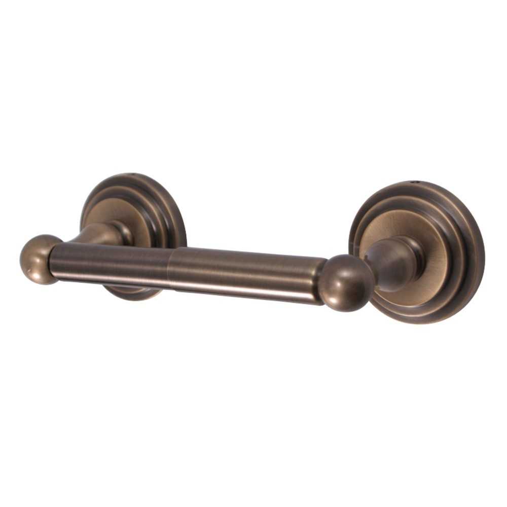 Kingston Brass Milano Toilet Paper Holder, Antique Brass