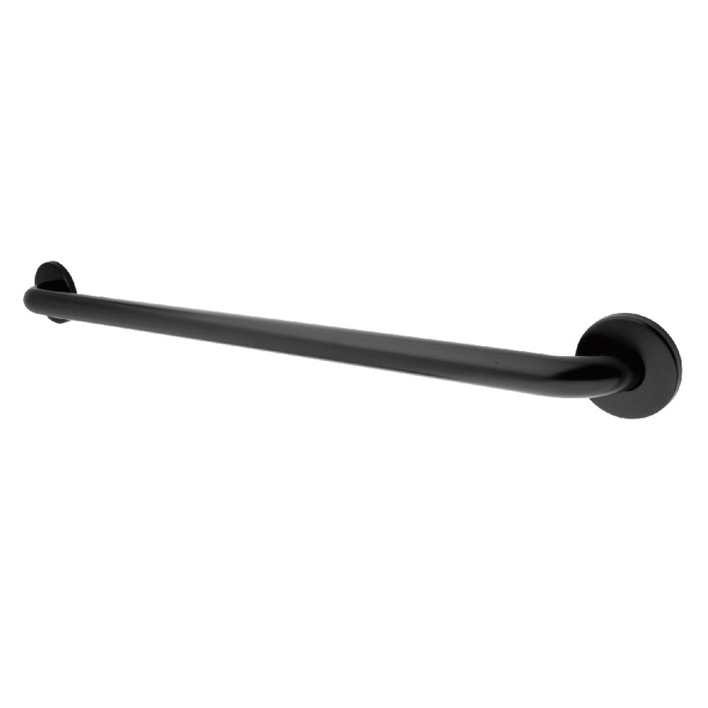 Kingston Brass Americana 36" Decorative Grab Bar, Black