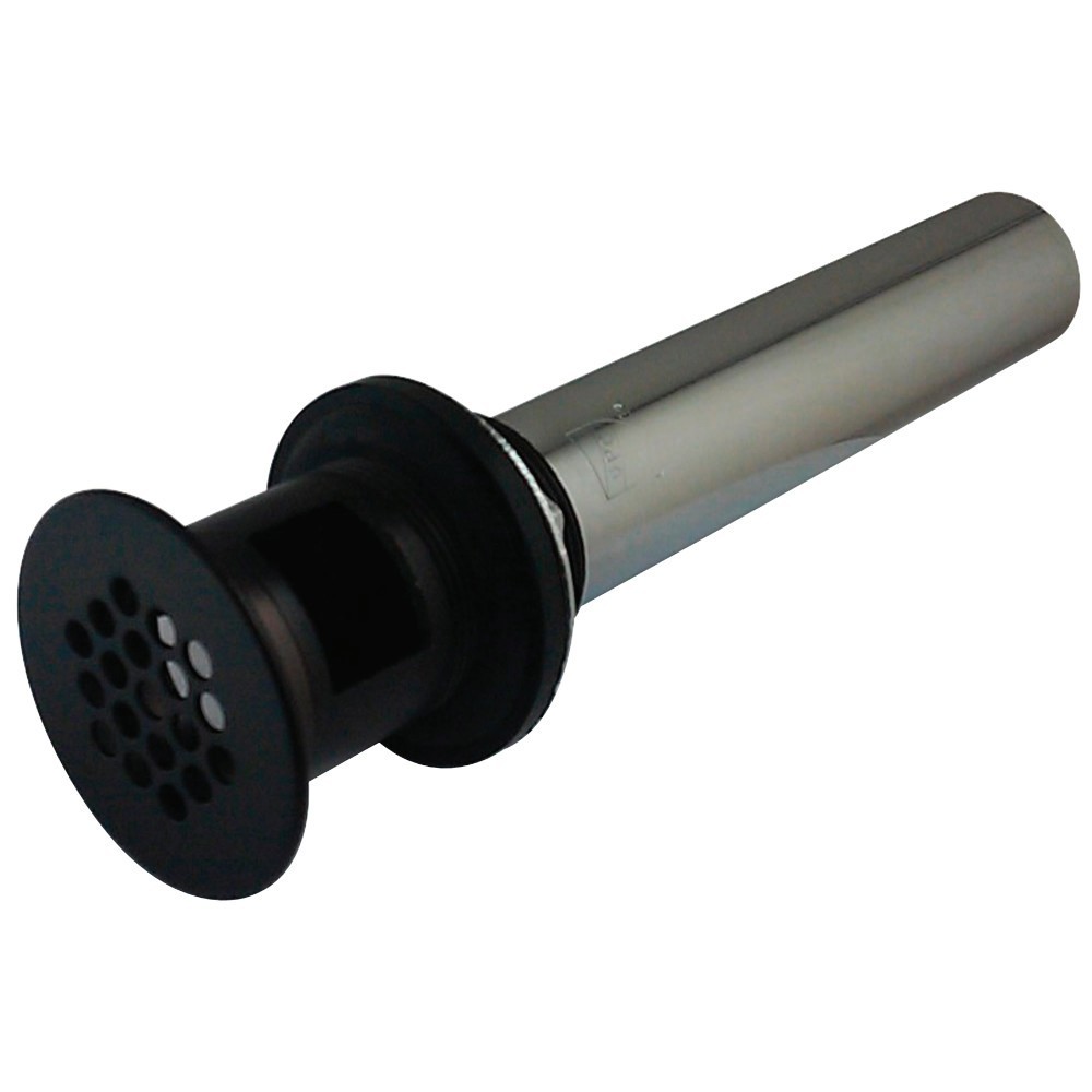 Kingston Brass 19-Hole Grid Drain with Overflow, 17 Gauge, Oil Rubbed Bronze Kingston Brass 19-Hole Grid Drain with Overflow, 17 Gauge, Oil Rubbed Bronze