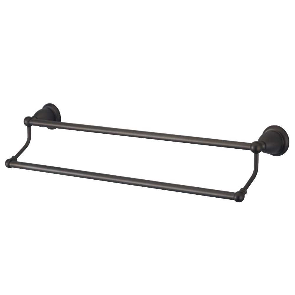 Kingston Brass Heritage 18" Dual Towel Bar, Oil Rubbed Bronze Kingston Brass Heritage 18" Dual Towel Bar, Oil Rubbed Bronze