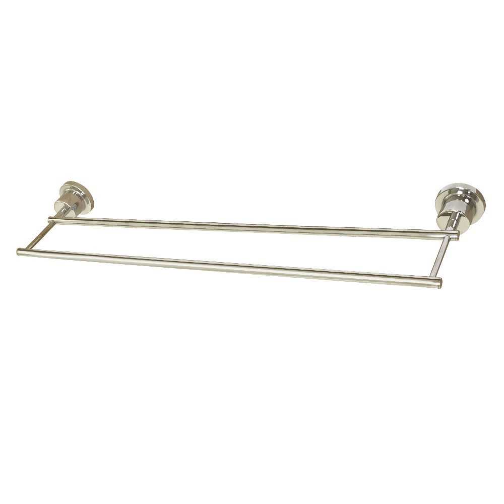 Kingston Brass Concord 30-Inch Double Towel Bar, Polished Nickel Kingston Brass Concord 30-Inch Double Towel Bar, Polished Nickel
