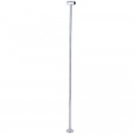 Kingston Brass Shower Curtain Rail Support, Polished Chrome