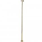 Kingston Brass Shower Curtain Rail Support, Polished Brass