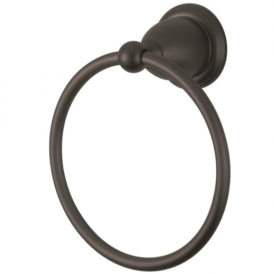 Kingston Brass Heritage 6-Inch Towel Ring, Oil Rubbed Bronze