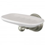 Kingston Brass Royale Wall-Mount Soap Dish, Brushed Nickel