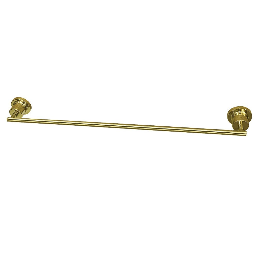 Kingston Brass Concord 30-Inch Single Towel Bar, Polished Brass