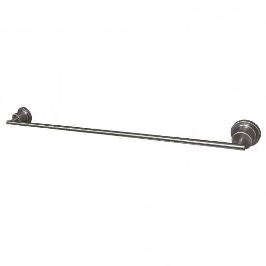 Kingston Brass Concord 30-Inch Single Towel Bar, Brushed Nickel