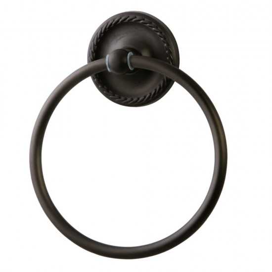 Kingston Brass Laurel 6" Towel Ring, Oil Rubbed Bronze