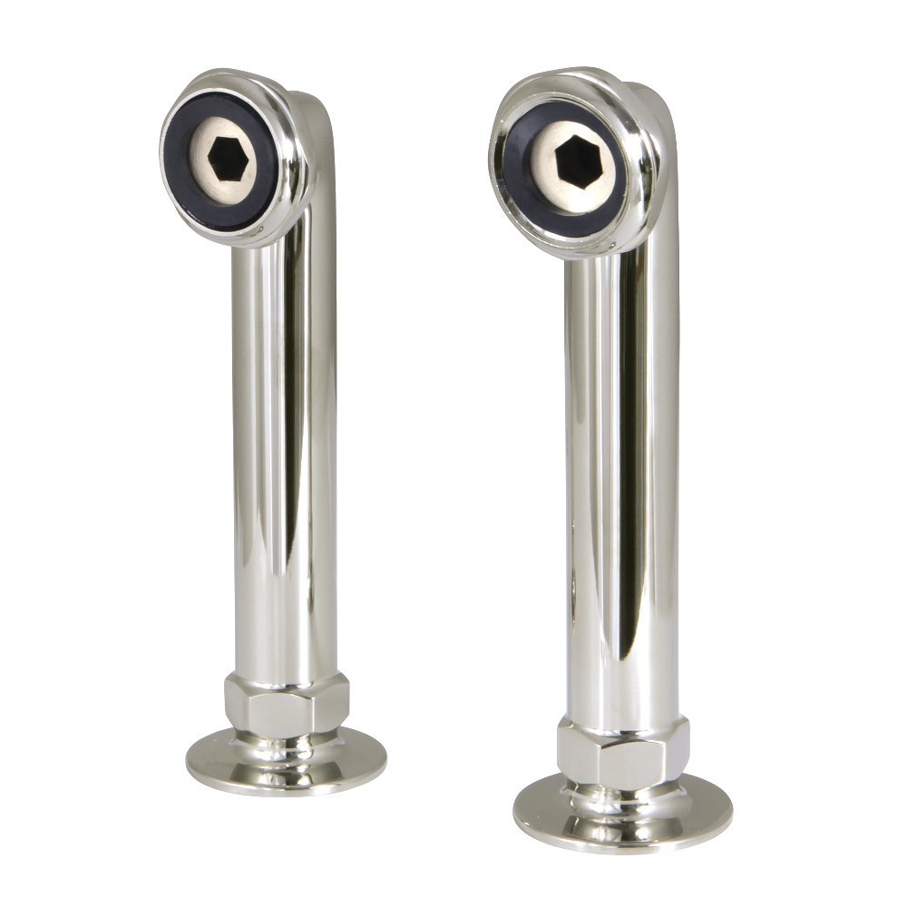 Aqua Vintage 6-Inch Deck Mount Riser for Leg Tub Filler, Polished Nickel Aqua Vintage 6-Inch Deck Mount Riser for Leg Tub Filler, Polished Nickel
