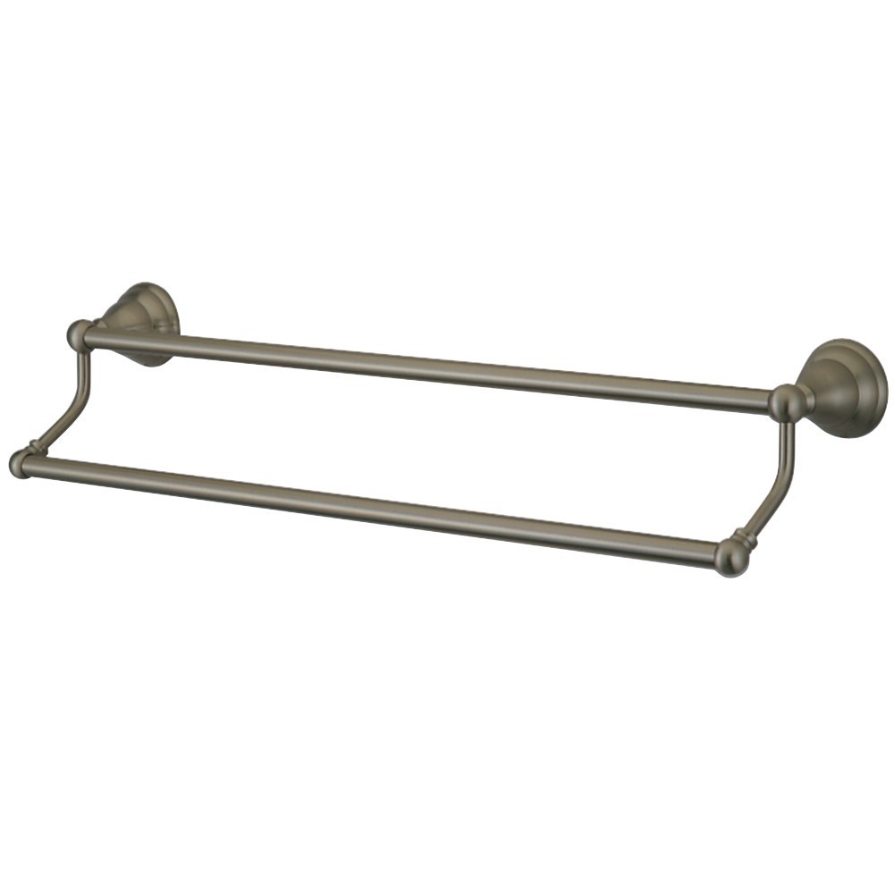 Kingston Brass Royale 24-Inch Dual Towel Bar, Brushed Nickel