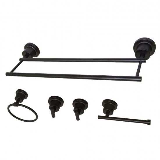 Kingston Brass Concord 5-Piece Bathroom Accessory Set, Oil Rubbed Bronze