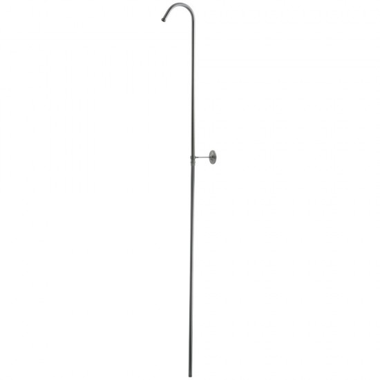 Kingston Brass Vintage Convert To Shower (Without Spout and Shower Head), Brushed Nickel