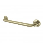Kingston Brass Metropolitan 18" Decorative Grab Bar, Brushed Brass