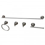 Kingston Brass Concord 5-Piece Bathroom Accessory Set, Brushed Nickel
