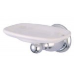 Kingston Brass Heritage Toothbrush with Tumbler Holders, Polished Chrome