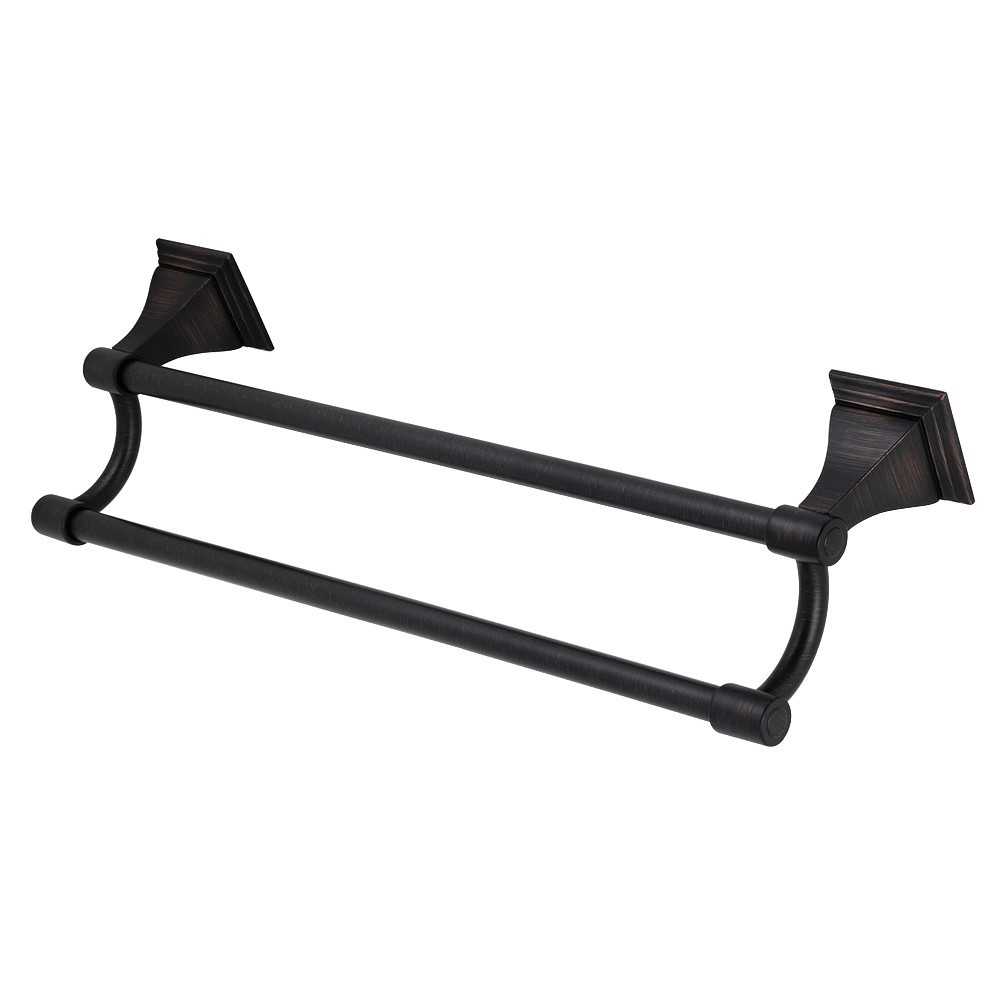 Kingston Brass Monarch 18-Inch Dual Towel Bar, Oil Rubbed Bronze Kingston Brass Monarch 18-Inch Dual Towel Bar, Oil Rubbed Bronze