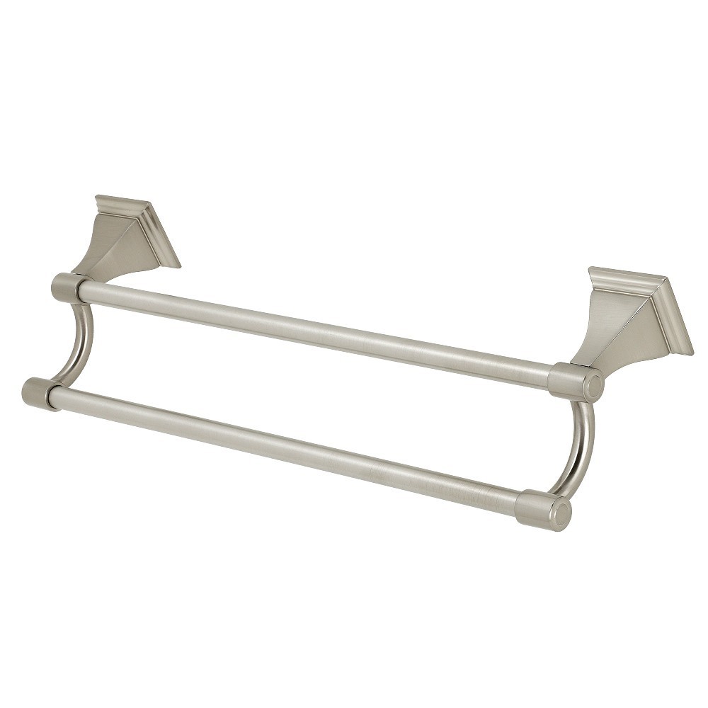 Kingston Brass Monarch 18-Inch Dual Towel Bar, Brushed Nickel Kingston Brass Monarch 18-Inch Dual Towel Bar, Brushed Nickel