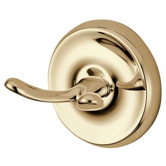 Kingston Brass Classic Robe Hook, Polished Brass