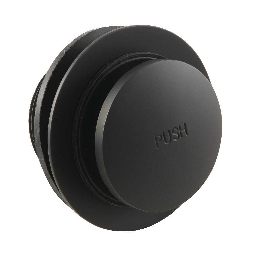 Kingston Brass Tip-Toe Tub Drain, Matte Black Kingston Brass Tip-Toe Tub Drain, Matte Black