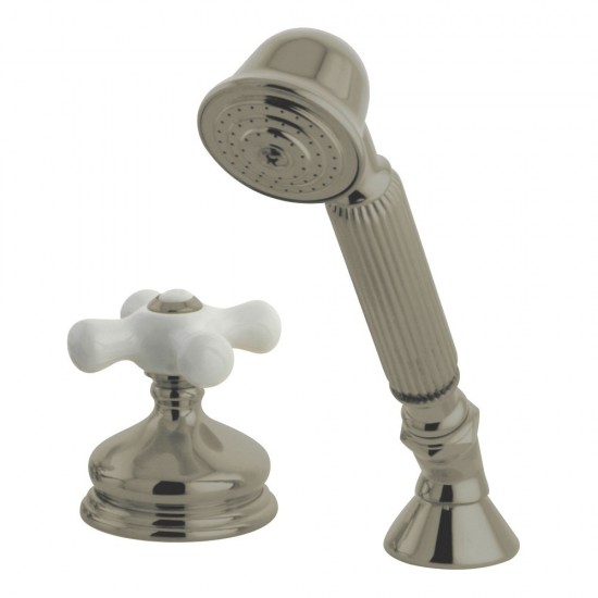 Kingston Brass Transfer Valve Set For Roman Tub Filler, Brushed Nickel