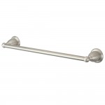 Kingston Brass Heritage 24" Towel Bar, Brushed Nickel