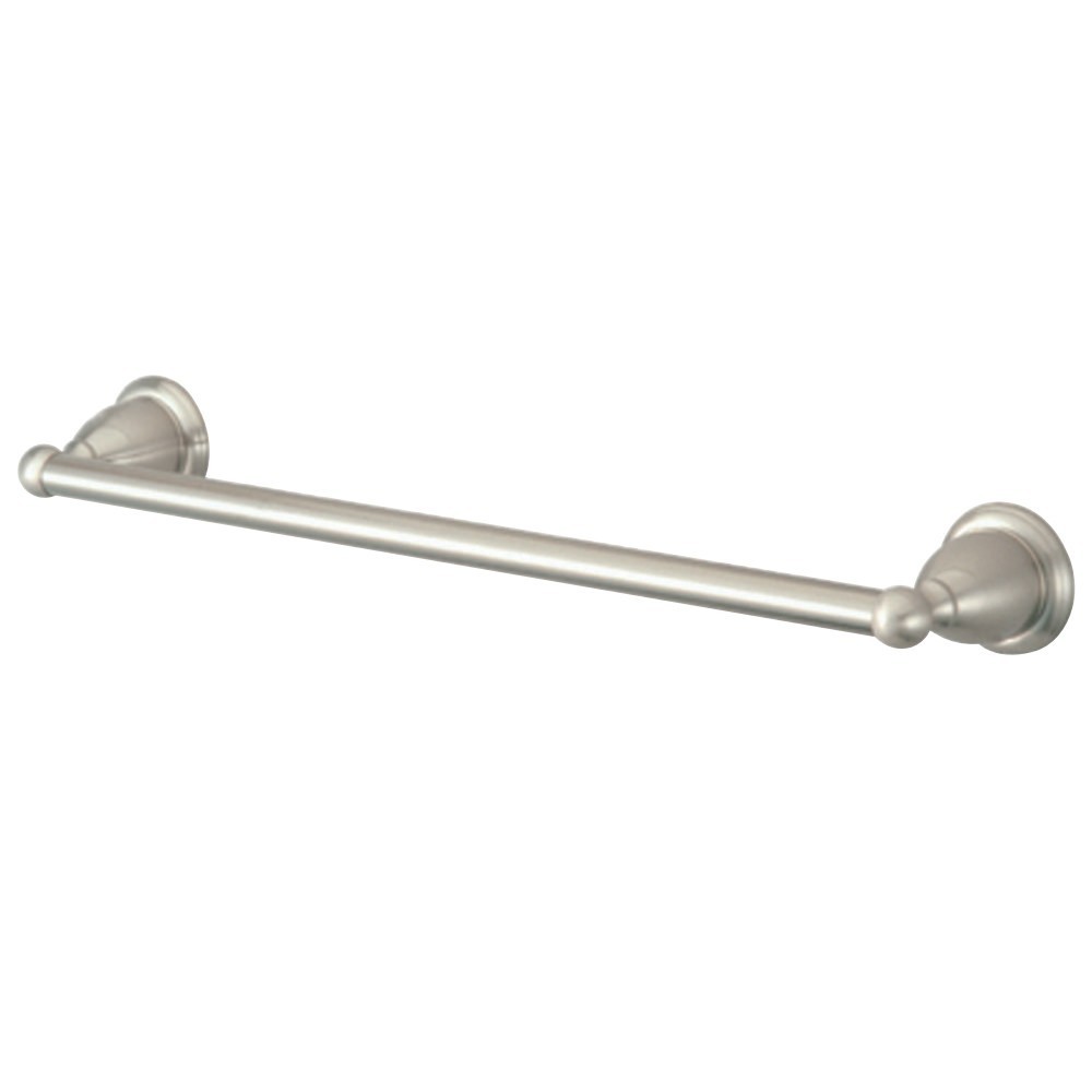 Kingston Brass Heritage 24" Towel Bar, Brushed Nickel