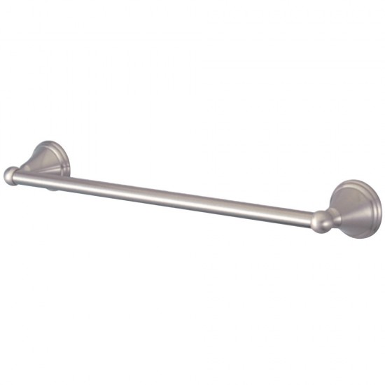 Kingston Brass Governor 24" Towel Bar, Brushed Nickel