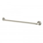 Kingston Brass Restoration 32" Decorative Grab Bar, Polished Nickel