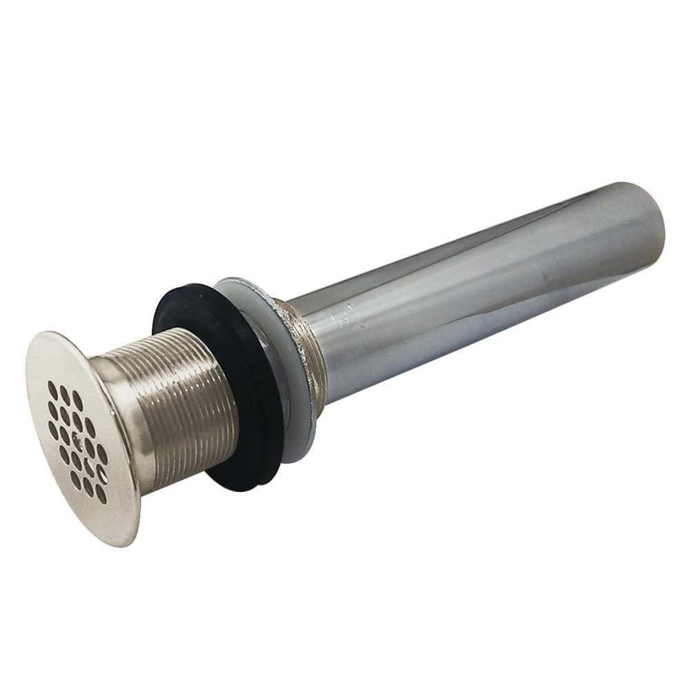 Kingston Brass Fauceture Grid Drain without Overflow, Polished Nickel Kingston Brass Fauceture Grid Drain without Overflow, Polished Nickel