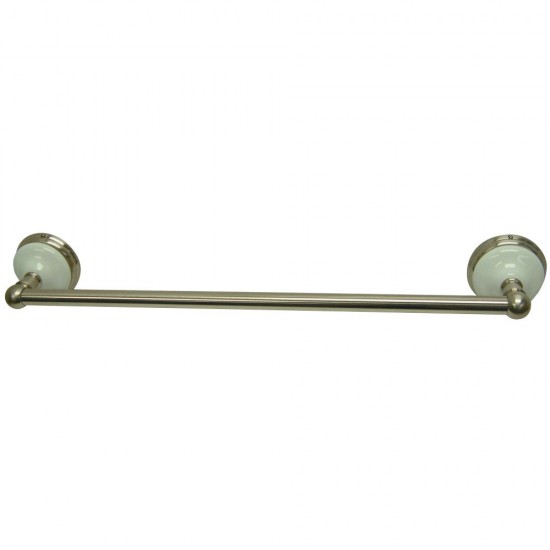 Kingston Brass Victorian 18-Inch Towel Bar, Brushed Nickel