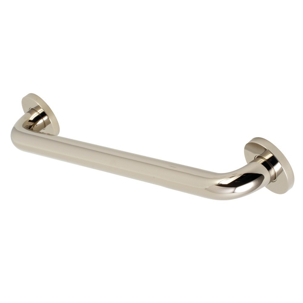 Kingston Brass Meridian 18-Inch Decorative ADA Grab Bar, Polished Nickel