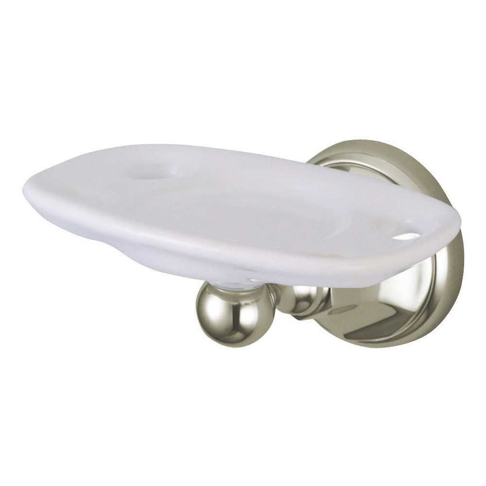 Kingston Brass Metropolitan Toothbrush and Tumbler Holder, Brushed Nickel Kingston Brass Metropolitan Toothbrush and Tumbler Holder, Brushed Nickel