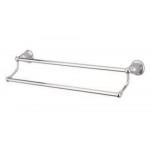 Kingston Brass Heritage 24" Dual Towel Bar, Polished Chrome