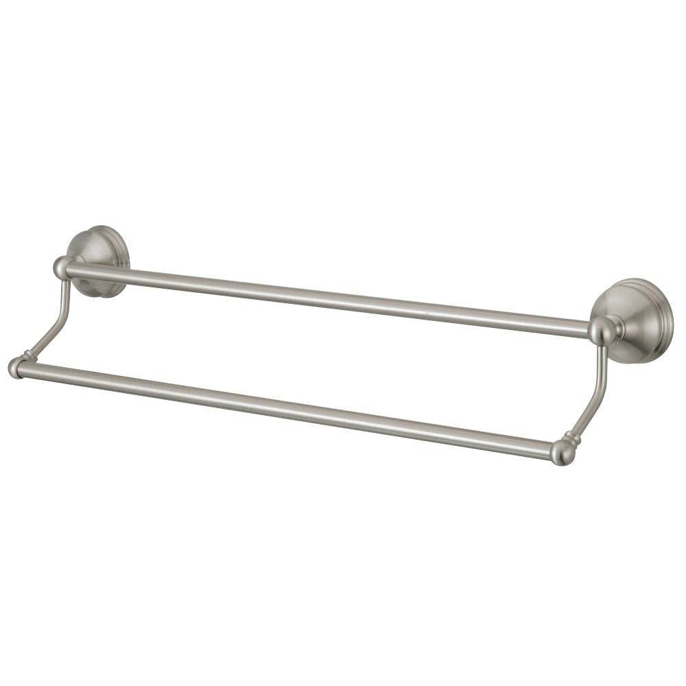 Kingston Brass Vintage 24" Dual Towel Bar, Brushed Nickel Kingston Brass Vintage 24" Dual Towel Bar, Brushed Nickel