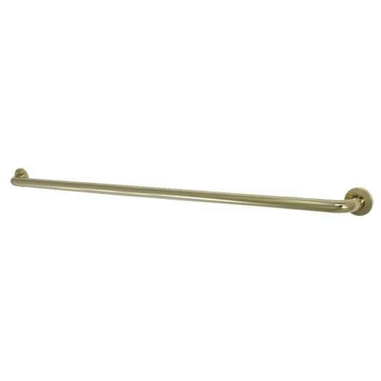 Kingston Brass Silver Sage 36-Inch X 1-1/4-Inch OD ADA Grab Bar, Polished Brass