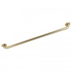 Kingston Brass Silver Sage 36-Inch X 1-1/4-Inch OD ADA Grab Bar, Brushed Brass