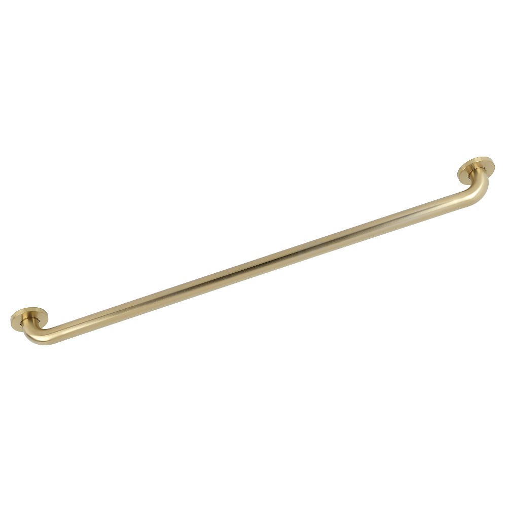 Kingston Brass Silver Sage 36-Inch X 1-1/4-Inch OD ADA Grab Bar, Brushed Brass