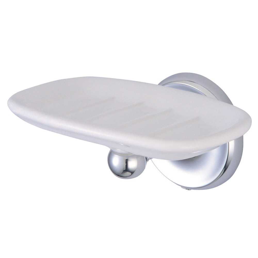 Kingston Brass Classic Soap Dish, Polished Chrome