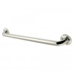 Kingston Brass Metropolitan 32" Decorative Grab Bar, Polished Nickel